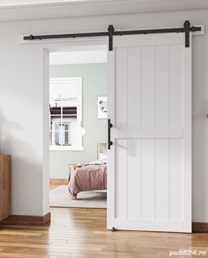 Usa culisanta tip hambar (barn door), pret accesibil - imagine 5