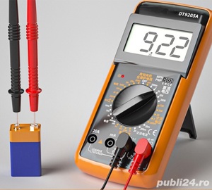 Multimetru digital, pentru tensiune AC/DC