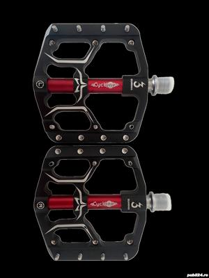 Pedale MTB Cyclone negre - imagine 4