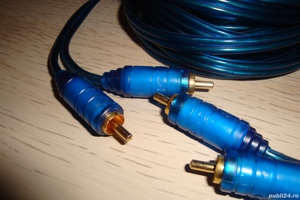 cabluri audio rca caliber stereo 4 canale ecranate lungime 5m