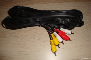 cablu audio video 3rca - 3x rca lungime 10m