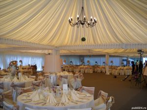 Inchiriez corturi nunta, corturi  terase, pardoseala, mobilier evenimente - imagine 7