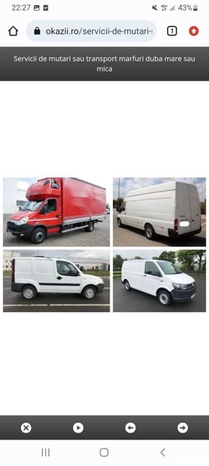 ****transport cu basculabila si duba inchisa orice marfa*mobila*moloz - imagine 3