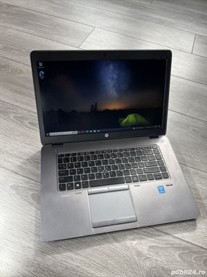Laptop HP ELITEBOOK 850 G2, i5 vPro-5400U 2.3Ghz Full HD,300 Gb,10 Gb Ram, Amprenta, Webcam,Win11