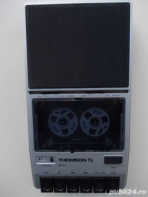 Casetofon THOMSON MK 161T portabil vintage - imagine 2