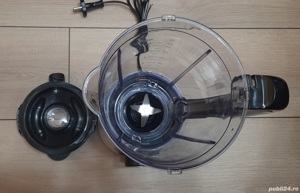 Blender 600 w cu 5 trepte, 1,5 l, cutite otel inoxidabil,Nou! - imagine 6