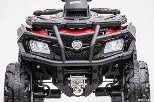 ATV electric Kinderauto S615 4x45W 24V, roti moi, scaun tapitat - imagine 5