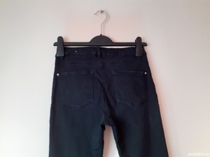 Jeansi negri Zara - imagine 5