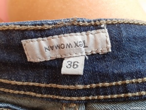 Jeansi albastri Tex Woman - imagine 2