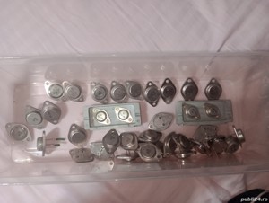 Tranzistori piese radio vechi germaniu colectie IPRS Baneasa Bucuresti ASZ AD Tehnoton amplificator  - imagine 7