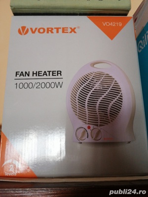 Vortex fan heater 1000/2000W