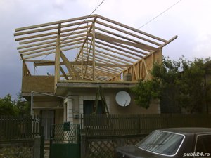 dulgherie acoperis casa mansardari montaj tabla - imagine 5