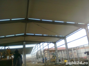 montaj panouri sandwich hale metalice