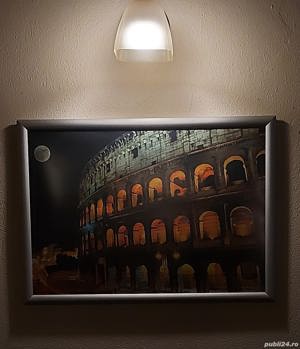 Rame click aluminiu mat cu folie antireflex pt postere, afise A1,A2,A3 - imagine 3