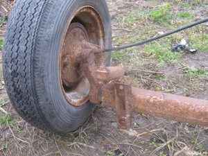 Axa ( punte ) remorca - rulota - imagine 3