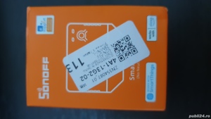 Releu smart ZigBee Sonoff ZBMINI-L, 1 canal, 1380W/6A, fara NUL, RF 50 m