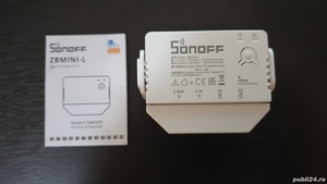 Releu smart ZigBee Sonoff ZBMINI-L, 1 canal, 1380W/6A, fara NUL, RF 50 m - imagine 3