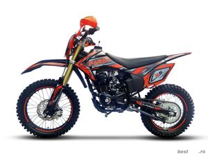 Moto Cross BEMI 250cc Dirtbike ALFARAD 19 17" R6 - imagine 4