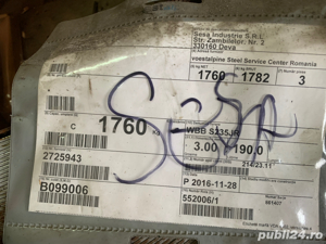 Tabla neagra -inox - rola - colac pentru stanta NOua - imagine 4