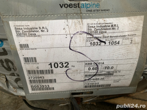 Tabla neagra -inox - rola - colac pentru stanta NOua - imagine 8