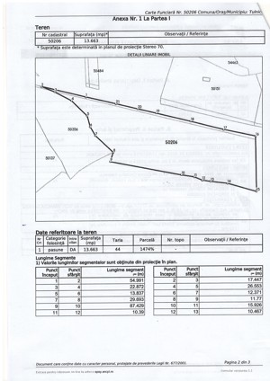 Tulnici - Lepșa - Vrancea, stradal DN2D - Focșani- Odorheiul Secuiesc, teren intravilan 13665 mp - imagine 3