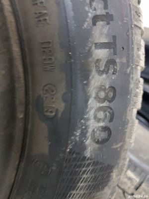 Jante cu anvelope VW 195/65/R15 M+S iarna DOT 2019 set complet VW Golf 5 VW Golf 6 VW Touran Caddy ; - imagine 2