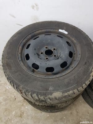 Jante cu anvelope VW 195/65/R15 M+S iarna DOT 2019 set complet VW Golf 5 VW Golf 6 VW Touran Caddy ; - imagine 6