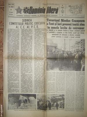 Decesul lui Gh.Gheorghiu Dej , in ziarul Drum Nou  1965 - imagine 4