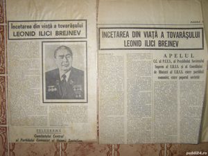Decesul lui Gh.Gheorghiu Dej , in ziarul Drum Nou  1965 - imagine 6
