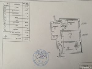 Vand (schimb) apartament 3 camere Grivitei - imagine 10