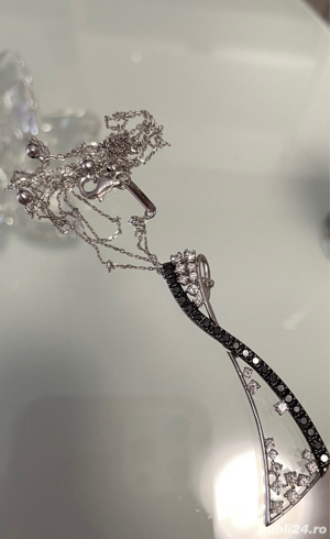 Lant aur 18k Chimento diamante