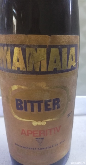 Sticla de aperitiv Murfatlar - bitter Mamaia - imagine 2