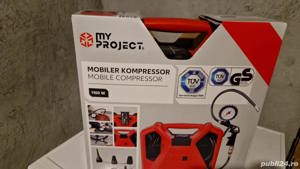 compresor 1100W 8 bari + pistol manometru 
