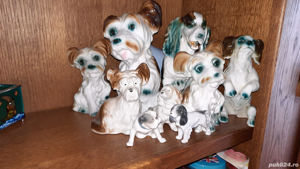 Colectie caini de portelan stare perfecta