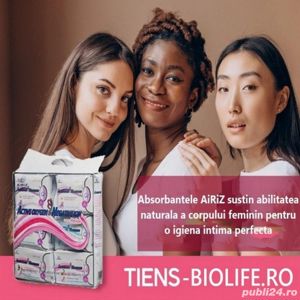 AiRiZ - Set absorbante igienice (3 zi + 1 noapte + 2 uz zilnic = 98 buc)