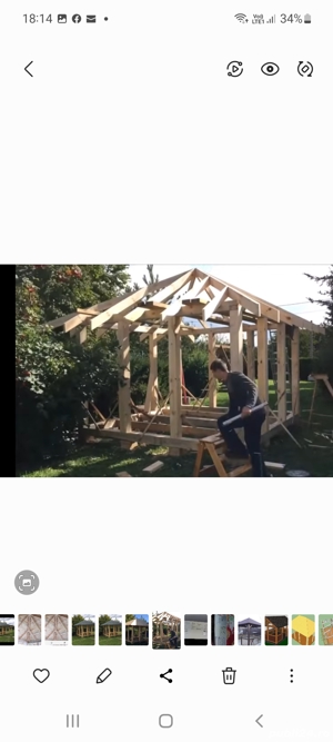 Foișor  terase  pergole lemn  - imagine 2