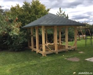 Foișor  terase  pergole lemn  - imagine 4