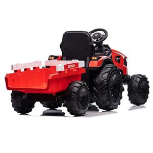 Tractoras electric cu remorca basculabila Kinderauto SX2068 - imagine 6