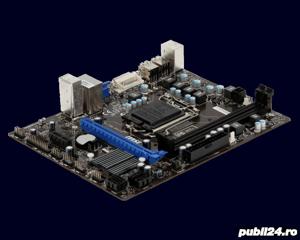 kit placa de baza MSI H61m-P20 (G3) + procesor Intel I3 3240 - 3,40Ghz - imagine 2