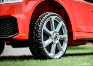 Masinuta electrica pentru copii, Audi TTRS 2x 35W 12V, BT, culoare Rosie - imagine 8