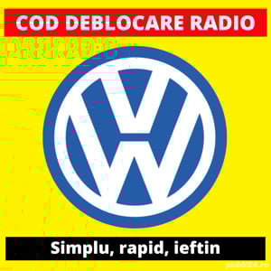 Cod deblocare radio MK5 1K VOLKSWAGEN GOLF, decodare casetofon auto vw ✅