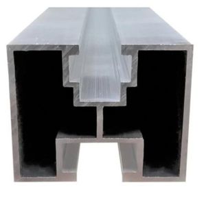 Profil aluminiu panouri fotovoltaice 40x40mm sina aluminiu montare panouri solare Teava profilata