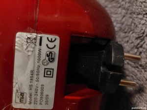 Aspirator 1000W HS 1854S Turbo Handstaubsauger 220V - imagine 4