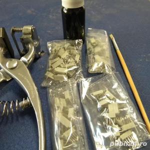 Set cleste tatuat inox 5 cifre/litere - imagine 3