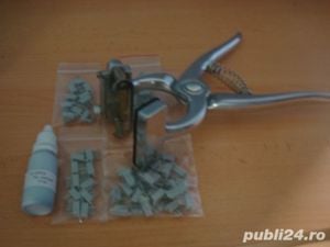 Set cleste tatuat inox 5 cifre/litere - imagine 2