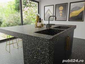 Blat si insula compozit quartz