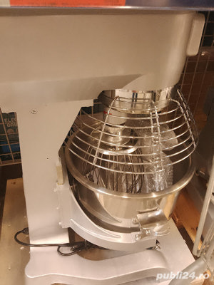 Mixer malaxor aluat,carne 10-20-30 litri -220v 700-1300w 3 accesorii - imagine 7