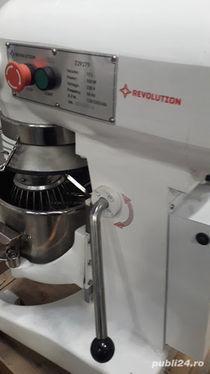 Mixer malaxor aluat,carne 10-20-30 litri -220v 700-1300w 3 accesorii - imagine 3