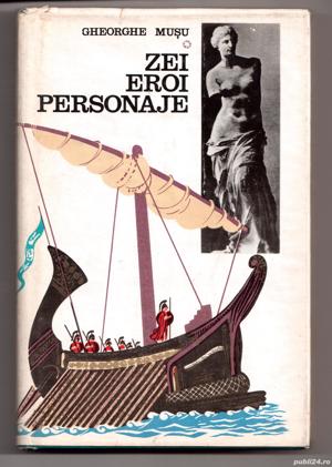 zei eroi personaje de gheorghe musu cartonata supracoperta editura stiintifica 211 pagini 