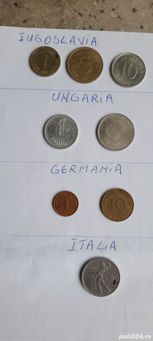 Colecție Monede Vechi  - imagine 3